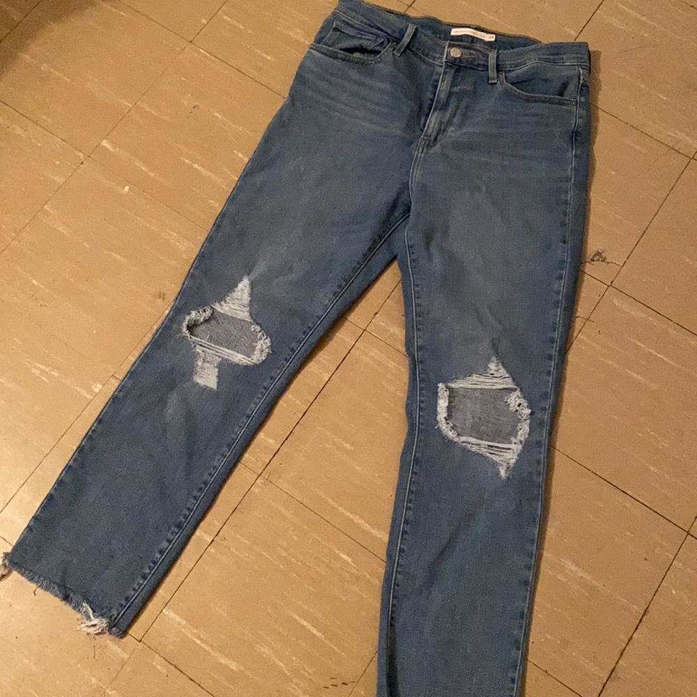 Levi’s cropped Jeans